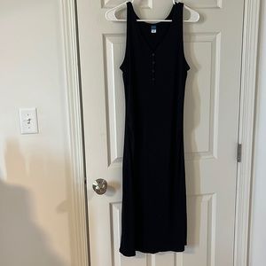 Old Navy Maternity Dress, Black Size Large